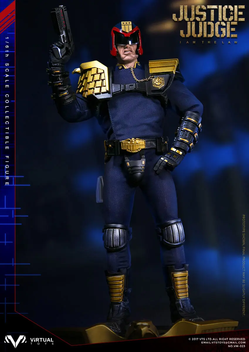 

Pre Sale VTS TOYS VM-023 1/6 JUSTICE JUDGE Stallone Collection Action Figure for Fans Holiday Gift