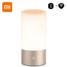 Xiaomi Mijia Mi Yeelight Bedside Lamp Table Desk Smart Indoor Light 16 Million RGB Touch Control Bluetooth Wifi for Mi home APP