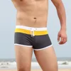 hot sell new arrivals man swimwear boxer brand Men's swimming trunks Sexy beach Shorts Boxers Sports suit Men Swimsuit ► Photo 3/6