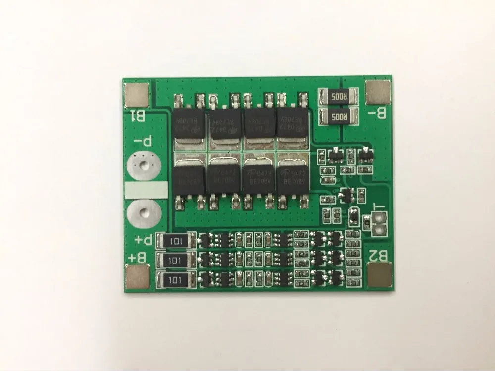 3S 12V 25A 18650 литиевая батарея Защитная плата 11 1 V 12 6 PCB BMS с балансировочной схемой