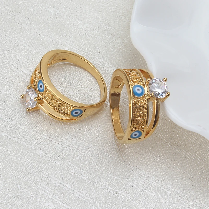 MEIBEADS модное кольцо от сглаза Прозрачный кристаллический камень золотого цвета для турецких женщин кольцо этническое летнее пляжное ювелирное изделие