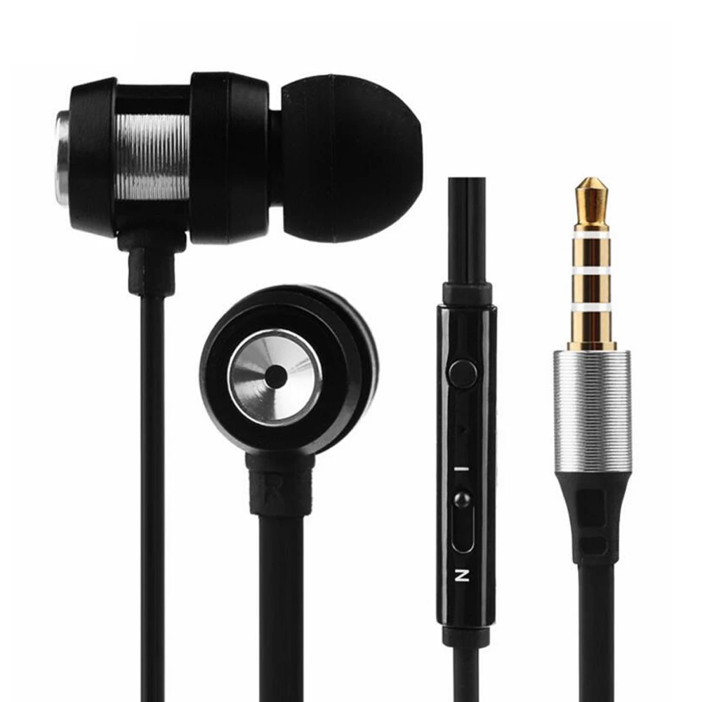In Ear Stereo Earphones with Microphone for iPhone 6 6s Plus for