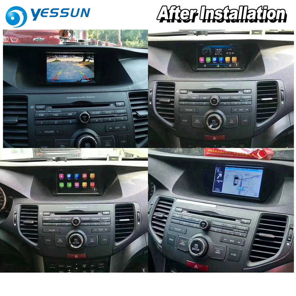 Для Honda Accord 8 Европа 2008 2009 2010 2011 2012 2013 автомобиль Android Carplay gps Navi карты навигационный плеер радио