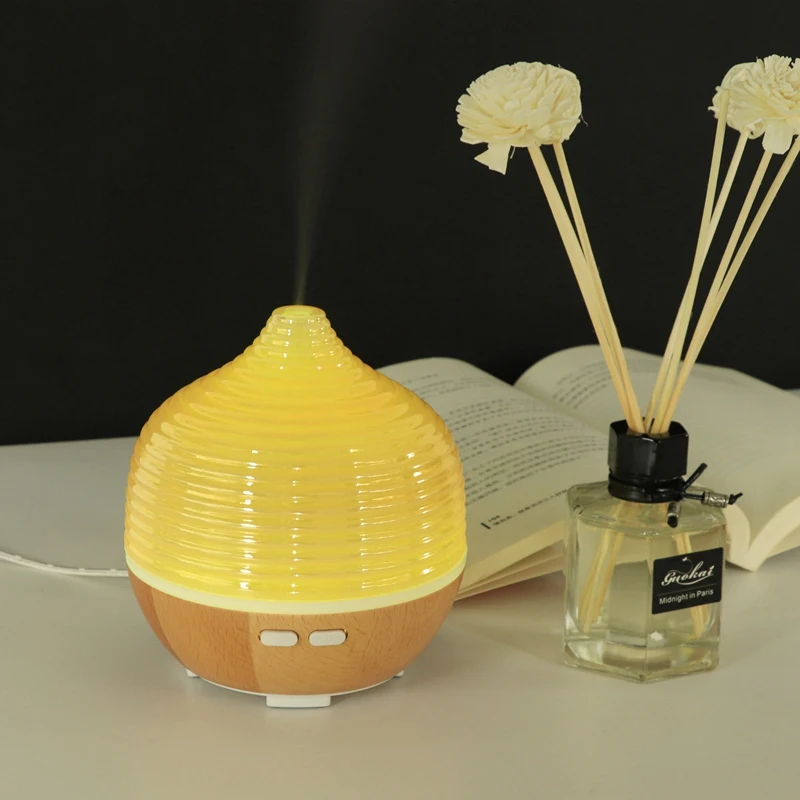 

Aroma Essential Oil Diffuser Ultrasonic Cool Mist Humidifier Air Purifier 7 Color Change Led Night Light Au Plug