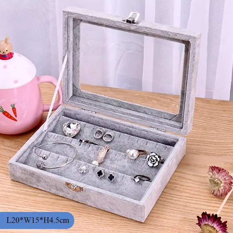 Hot Earrings Jewellery Box Rings Necklace Makeup Holder Case Choker Organizer Women Storage Packaging Hot Earrings Jewellery Box Rings Necklace Makeup Holder Case Choker Organizer Women Storage Packaging