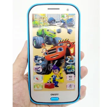 

Monster Machines Phone Toys And Robot Monster Russian Light Music Touch Mobile Learn Machines Gift For Children Free Shopping