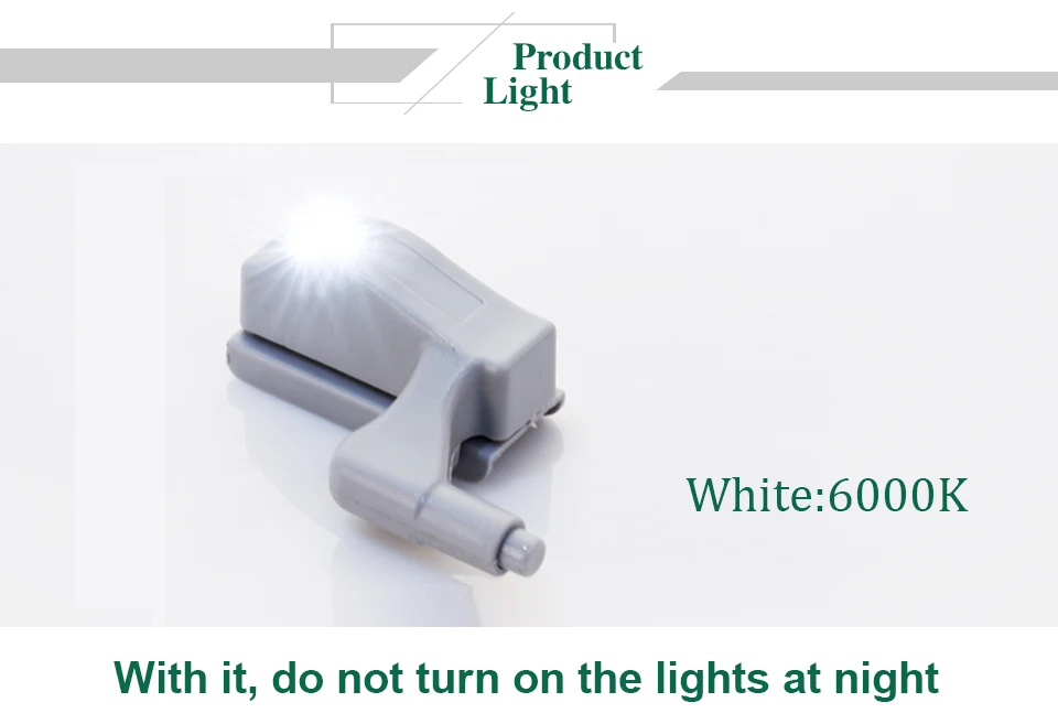  LED Cabinet Inner Hinge Led Sensor Light Wardrobe Lamp Night Light  (6)