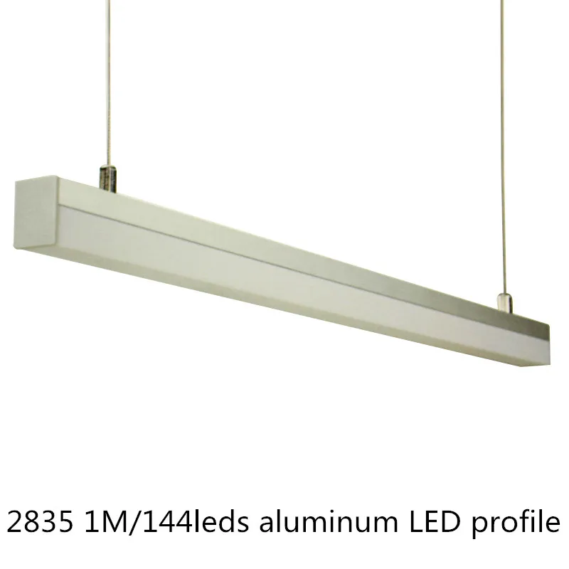 2pcs 2835/5050 led aluminium profile 1M 168/120 leds led bar light, 12V/220V/110V led tube light for cabinet closet kitchen