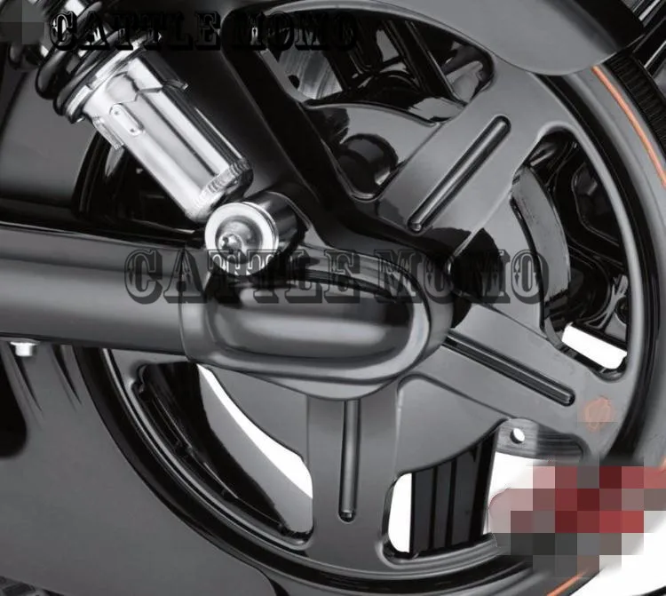 Крышки осей заднего колеса мотоцикла колпачок боковой протектор для 2002- Harley ночной стержень специальный VRSCDX VRSCF VRSCAW