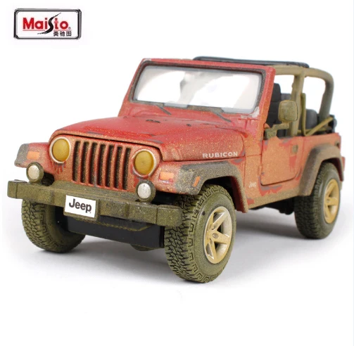 Maisto 1:27 Jeep Wrangler Rubicon литая модель автомобиля, игрушка для детей, подарки, новинка в коробке