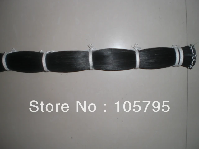 50 мотки Высокое качество Черный Скрипки лук волос(6ghank) 32 дюйм(ов