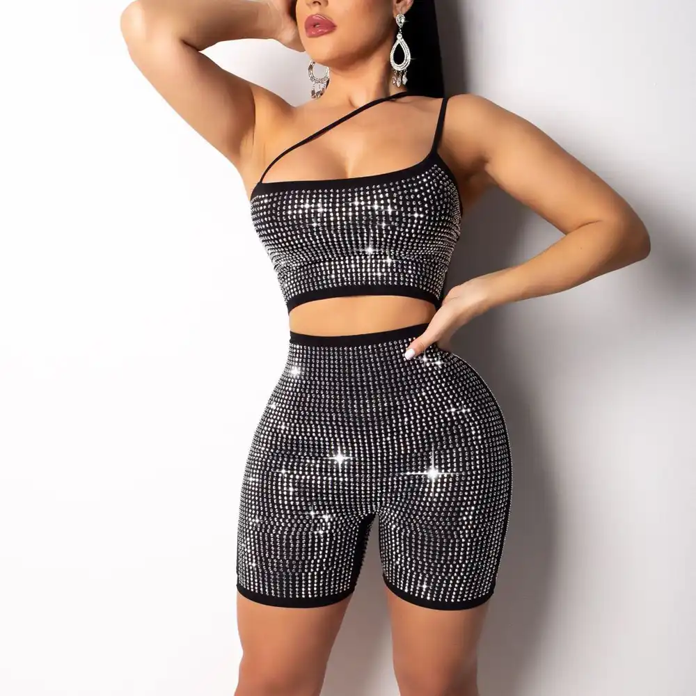Sparkly diamond shorts Clearance