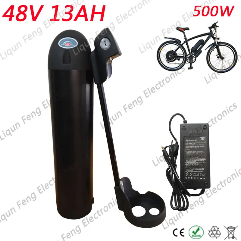 Литий ионный аккумулятор для электровелосипеда Bafang BBS01 BBS02 500 Вт 750 48 В 13 Ач|kettle