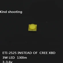 100 шт. продукт 3 Вт LED 2525 лампа шарик белый/Warmwhite/нейтральный белый светодиод бусы лампы