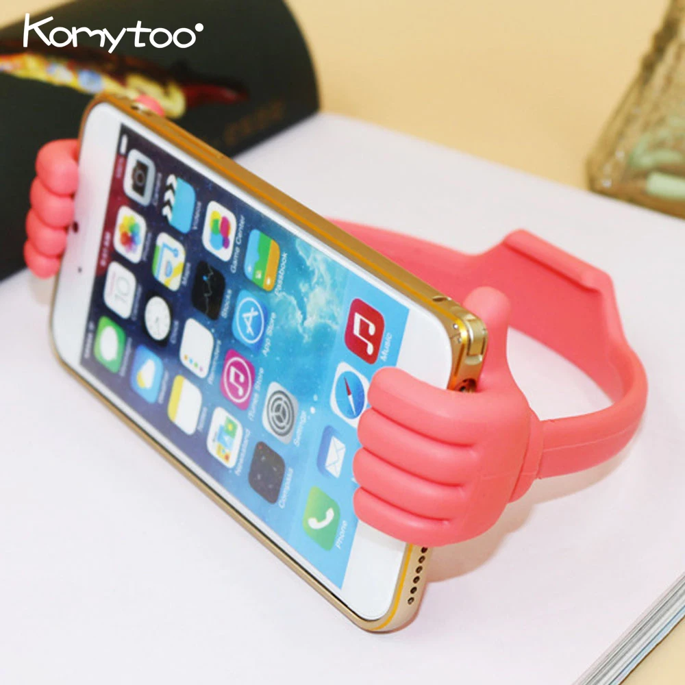 Cute Phone Holder Bed Thumb Cell Smartphone Accessory
