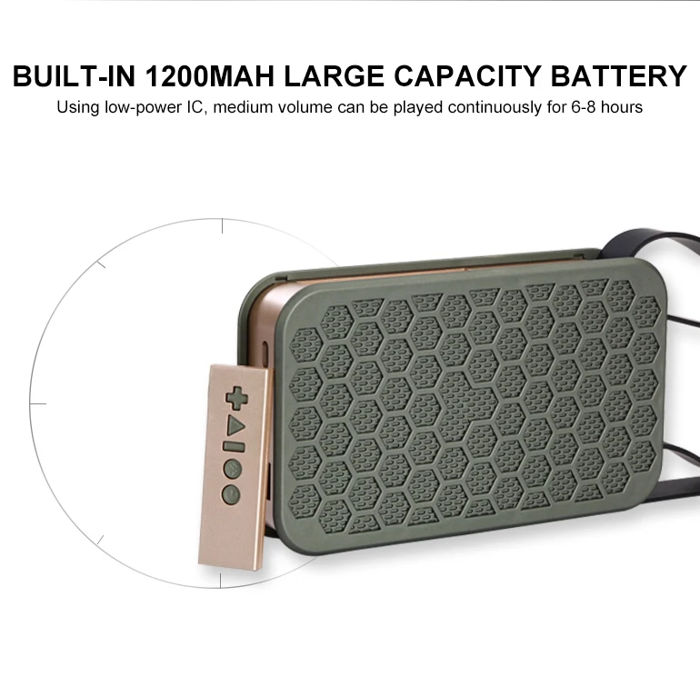 jkr-2 outdoor Bluetooth Speaker  HIFI Bluetooth Speaker (8)