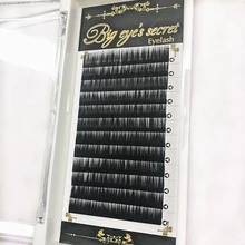 Модные черные норковые брови расширения Макияж легко Применение Индивидуальный ресницы расширение