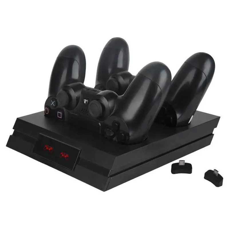 

Fast Charging PS4 Controllers Base Charger Gamepad Stand Holder LED display Base For PS4/Pro/Slim
