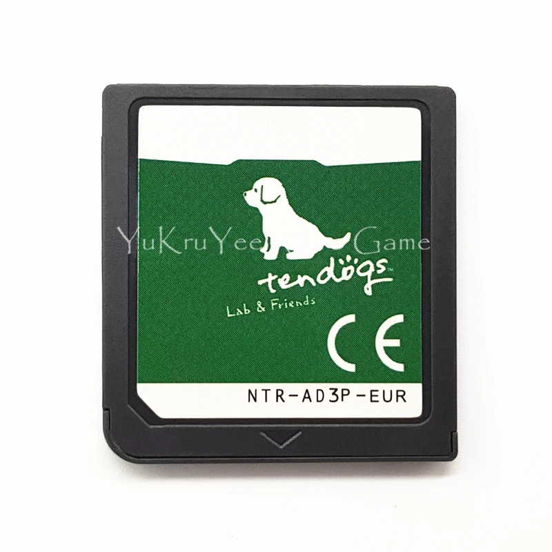 

Nintendogs Lab & Friends Video Game Accessories Parts Compilation Cartridge Card for DS/3DS/2DS Console EU Sticker