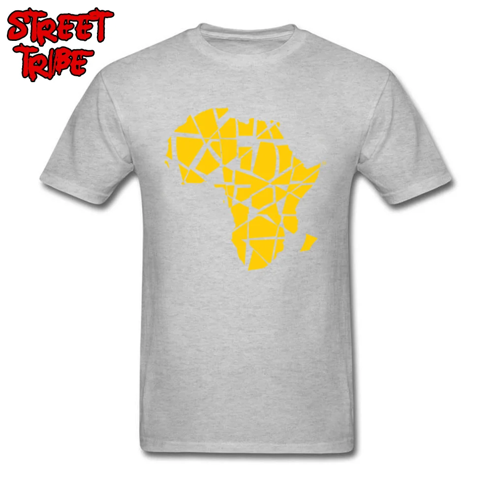 Dominant Mens T Shirt O Neck Short Sleeve 100% Cotton Fabric Africa Tops & Tees Printed Sweatshirts Free Shipping Africa grey
