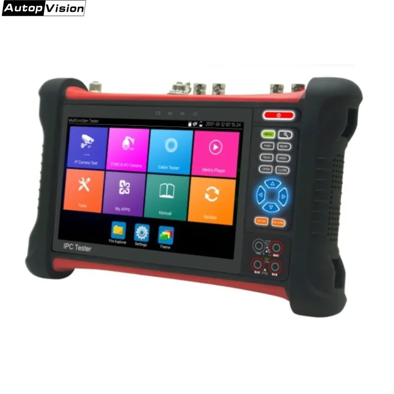 8MP CCTV тестер монитор TVI CVI AHD SDI CVBS H.265 камеры с HDMI TDR кабельный трассировщик