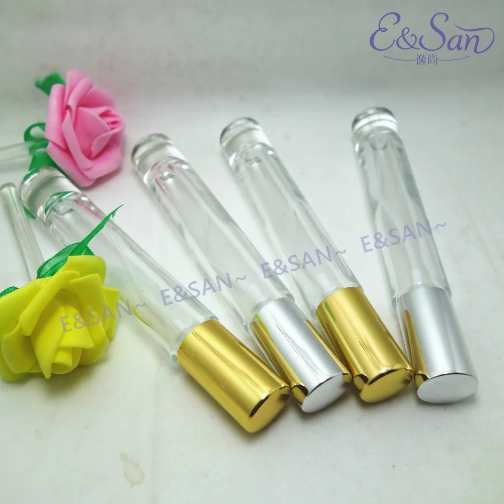 FX51H-10ML прозрачный прямой круглый флакон пустой стеклянный для духов с