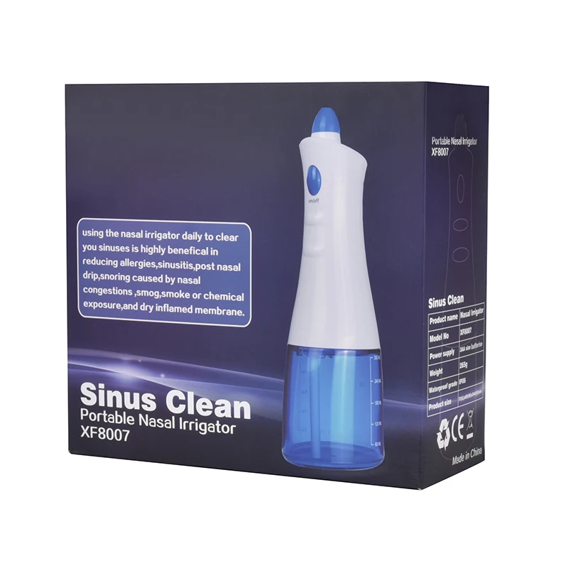 Электрический Очиститель носа Портативный 300 мл носовой ирригатор для чистки носа полости носа моющая система Ирригатор