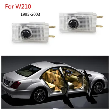 

Car logo LED Door Warning Light welcome light projector For Mercedes Benz W210 1995 1996 1997 1998 1999 2000 2001 2002 2003
