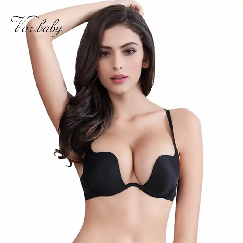 sujetador escote v profundo