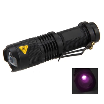 

Outdoor infrared 850nm 940nm led flashlight night vision zoom IR torch lamp hunting lanterna use AA 14500 battery