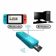 N100 плюс USB беспроводной адаптер с Bluetooth беспроводной ручкой конвертер для sony Playstation PS4 Для nintendo Switch 40A