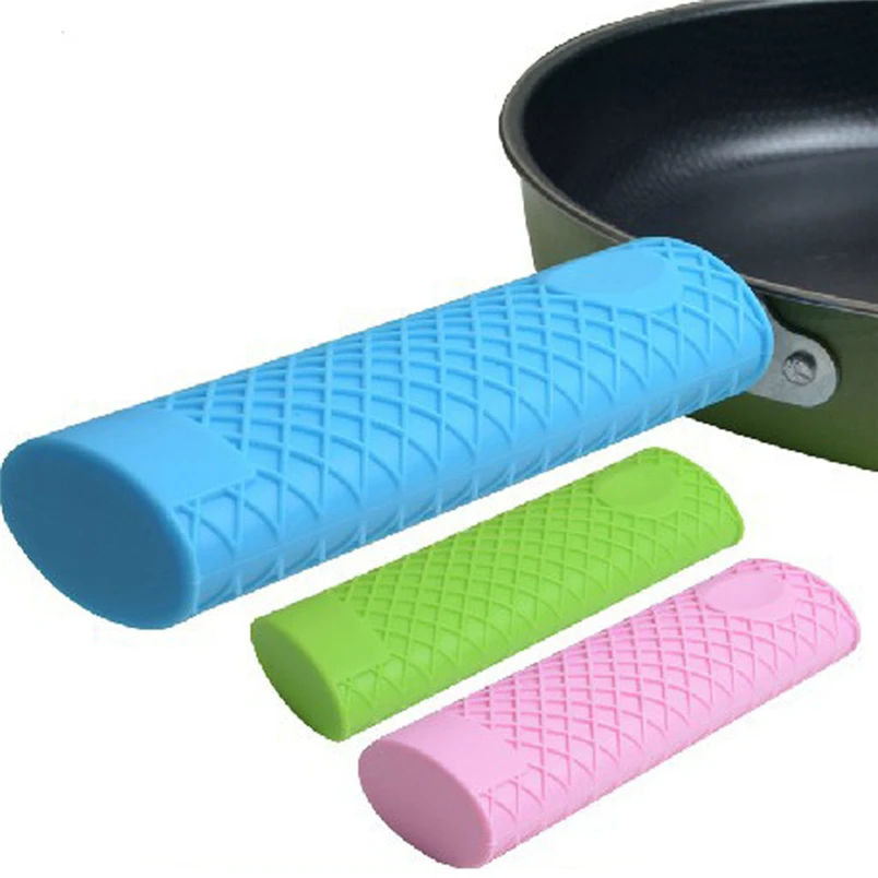 Tenske stove protector Silicone Pot Pan Anti skid Handle Holder