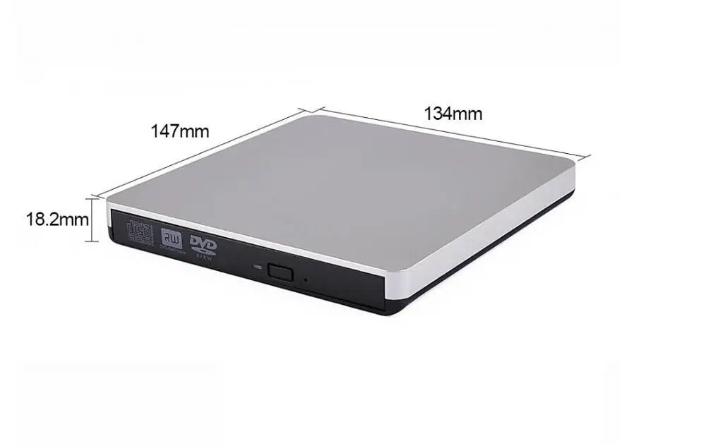 Внешний USB 3.0 DVD накопитель 12 7 мм|Оптические дисководы| |