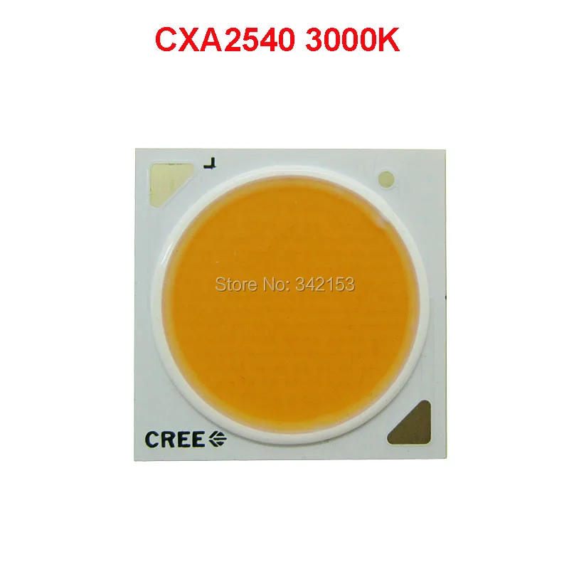 Cree CXA2540 CXA 2540 COB светодиодный излучатель лампы 5000K 4000K 3500K 3000K 36 V-42 V 2100MA 80CRI высокой интенсивности светодиодные бусины