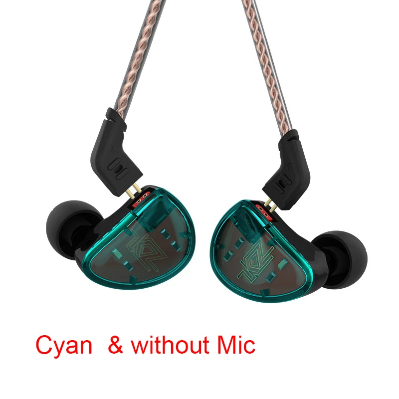 

1 Pair 5BA HiFi Stereo In-ear Working Earphone Mic High Resolution Earbuds SD998