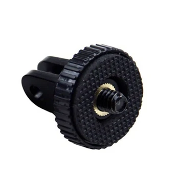

HONGDAK New Mini Tripod Screw Mount Adapter 1/4" Monopod Accessory for GoPro Hero 4 3+ 3 2 Xiaomi Yi Camera