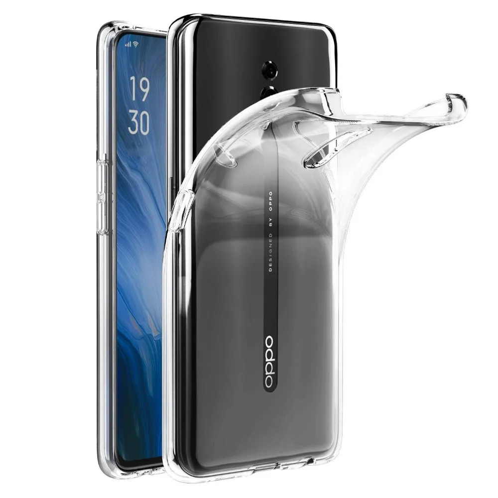 OPPO Reno Case Ultra Thin Clear Soft TPU Case For OPPO Reno 10X Zoom 5G Reno Z 2 F Realme 3 5 Pro Q X2 XT A9 A5 K5 A1K