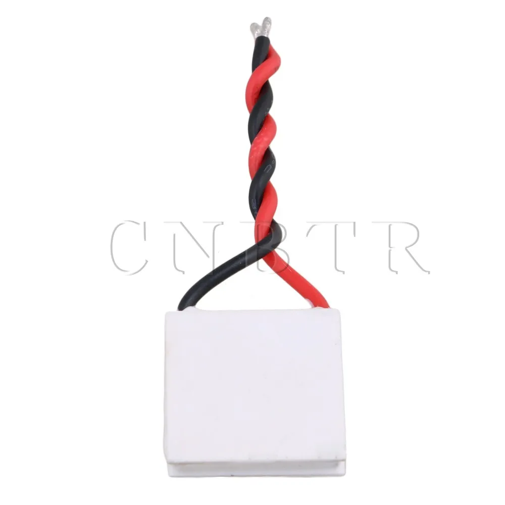 CNBTR 2cmx2cm White TES1-4902 2A 6V Heatsink Thermoelectric Peltier Cooler Plate Module
