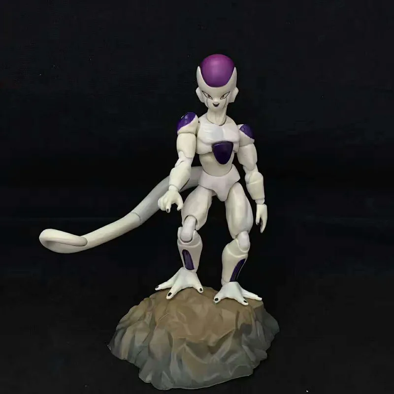 Anime Dragon Ball Z Frieza White Ver PVC Action Figure Collectible Model doll toy 11cm SHF ...