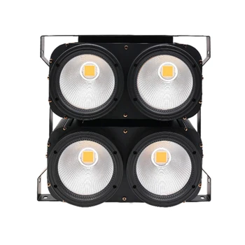 

4X100W LED COB Blinder Light 4 Eyes 400W LED Audience Light Optional Control LEDs Individually/DMX COB Stage Effect Lighting