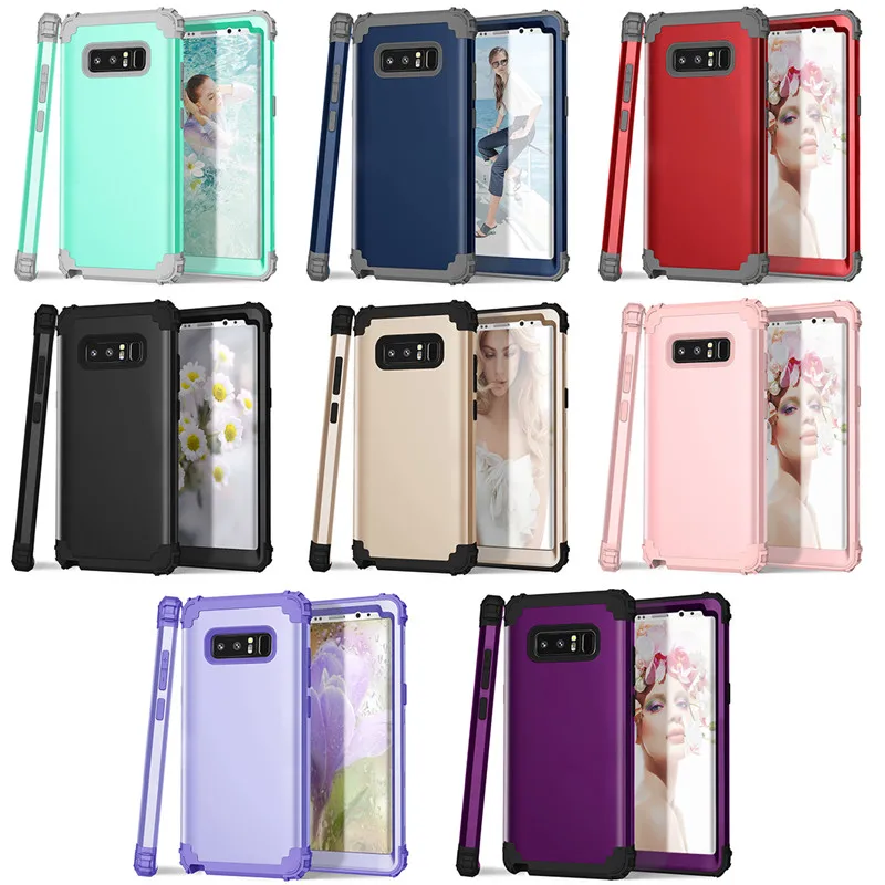 For Samsung Galaxy Note8 Case For Note8 Luxury Armor Silicone Rubber Shockproof Hard Cover Case For Samsung Galaxy Note8 Case (2)