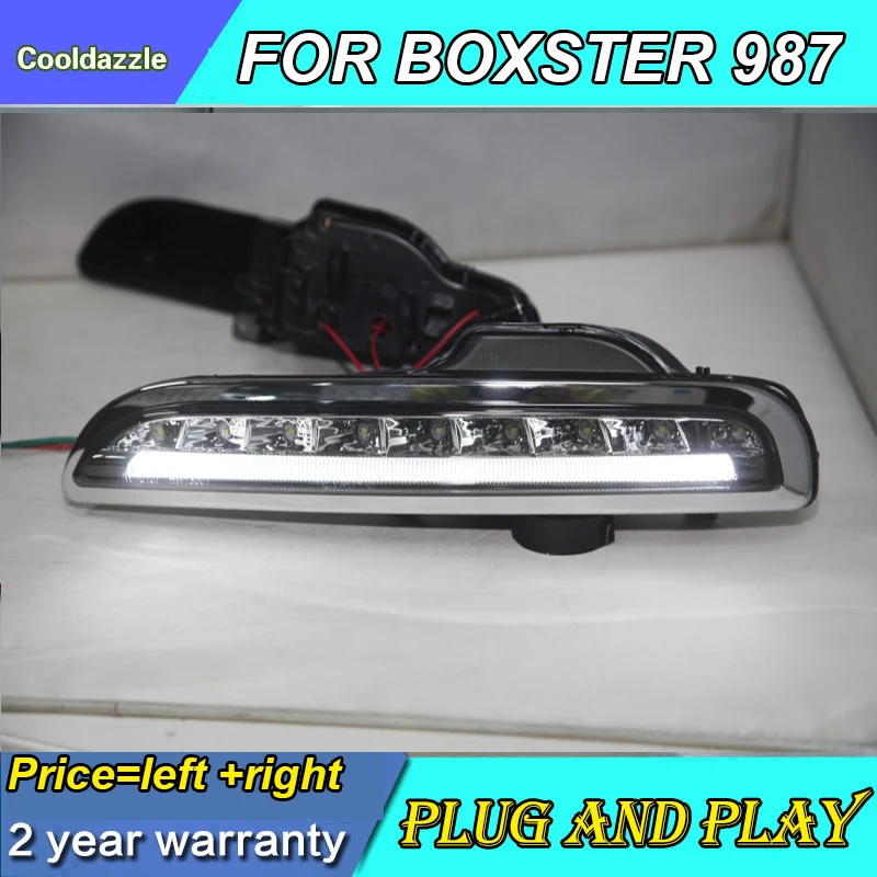 

For PORSCHE BOXSTER 987 Light Daytime Running Light 2005 2006 2007 2008 2009 Year DRL