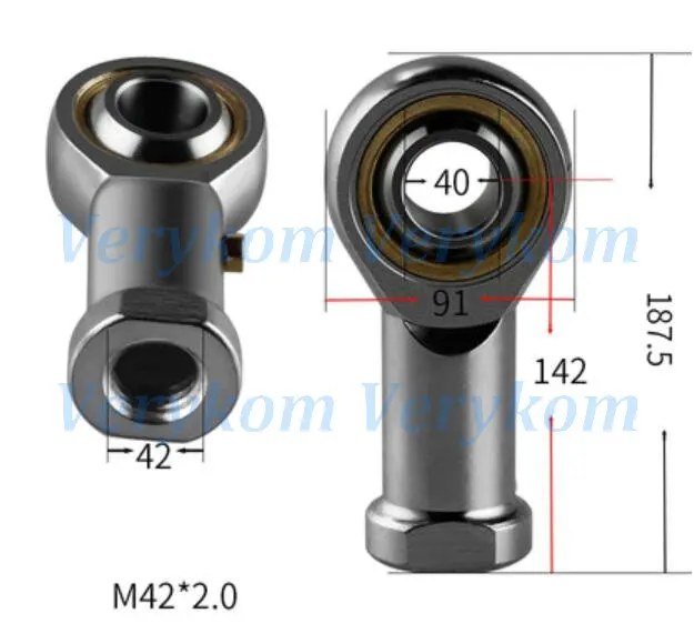 Pneumatic Cylinder Ball Joint | Knuckle Joint Fitting