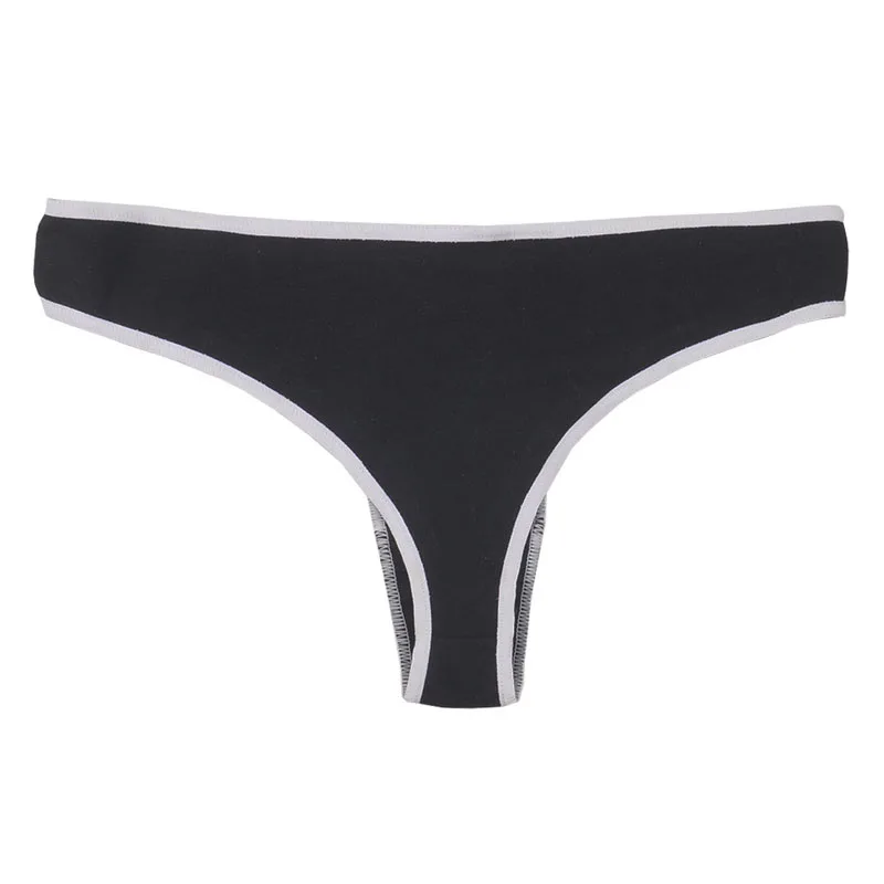 Plus Size Panties for Women Cotton Underwear Female Sexy Lingerie G String Girl Underpants Casual T Back Intimates Panty Thongs (6)