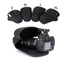 Мягкий неопрен Камера чехол сумка для цифровой однообъективной зеркальной камеры Canon EOS 1300D 1200D 1100D 750D 80D 800D 700D 760D 550D 5D 5DIV 5diii 5DII 50D 60D 7D 70D 77D