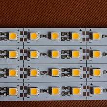 Led 5050 бар свет 72 led чип 14 Вт/м 12 В DC жесткий бар полоса белый чистый белый теплый белый rgb 100 м/лот