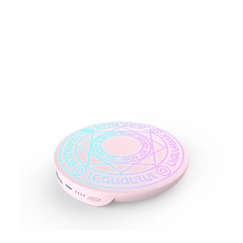 Cardcaptor card captor sakura черный розовый Клоу карты магический круг Беспроводное зарядное
