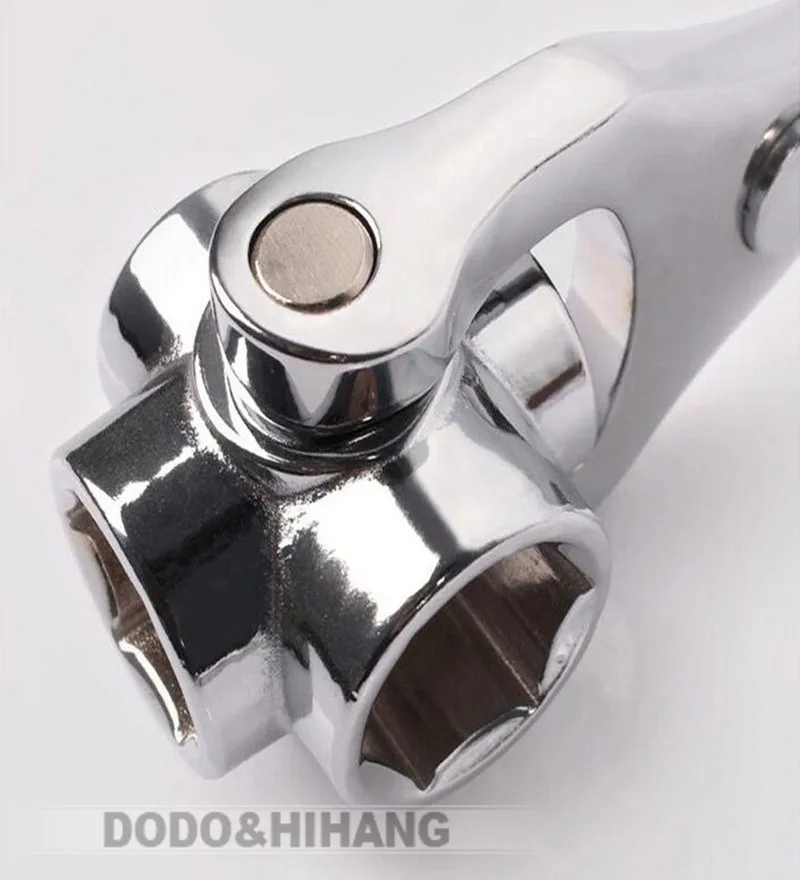8 in1 univsersal head wrench a set of keys hexagons set socket flexible spanner wrench chrome vanadium hand tool (2) 