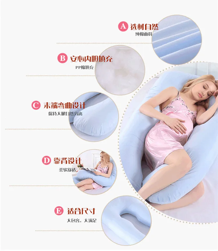 Объемная Подушка для беременных Для женщин боковые подушки спальные Талия брюшной мягкая подушка матери и ребенка поставки постельные принадлежности подушки Cuscino