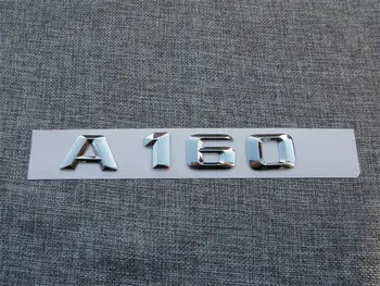 

ABS Plastic Car Trunk Rear Letters Badge Emblem Decal Sticker for Mercedes Benz A Class A160